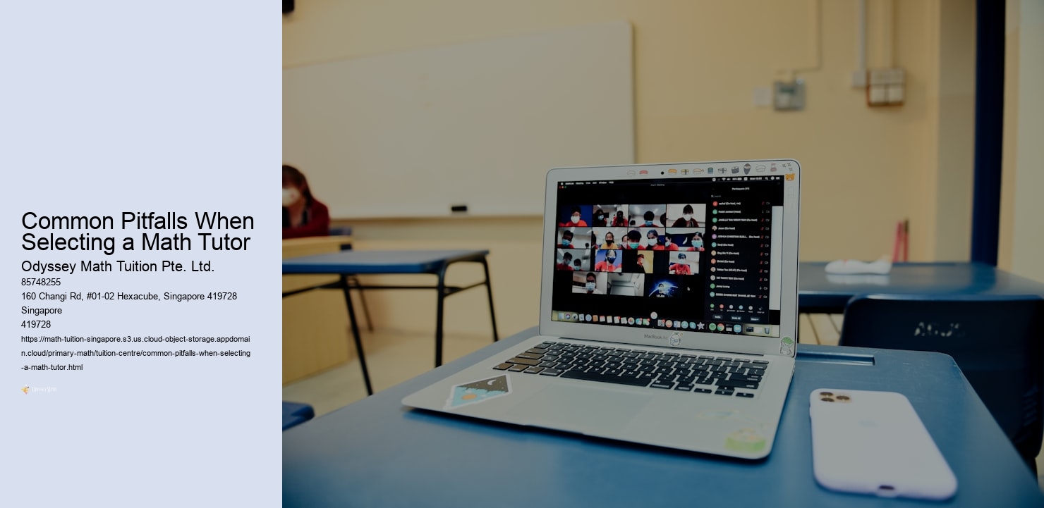 Common Pitfalls When Selecting a Math Tutor