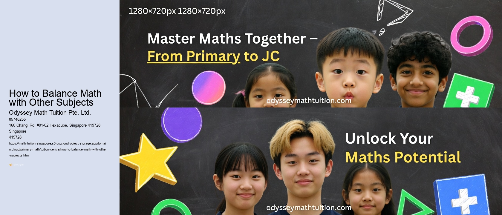 How to Balance Math with Other Subjects