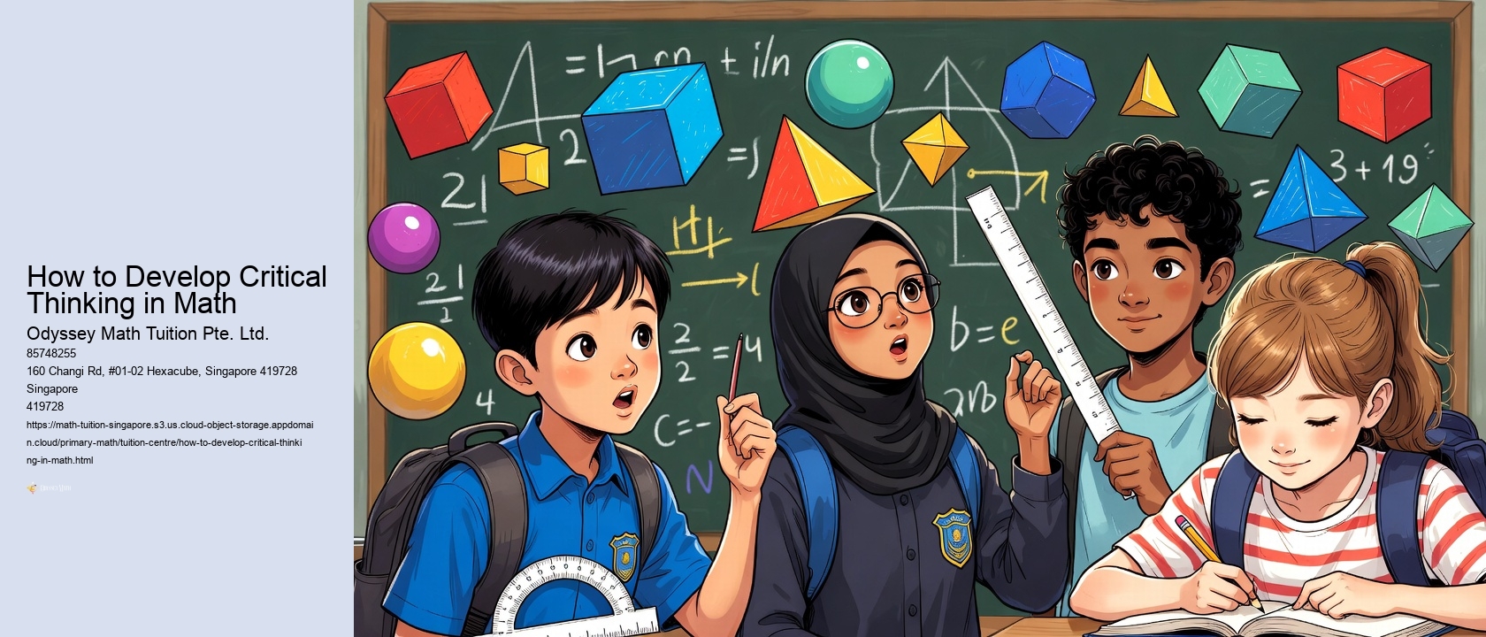 How to Develop Critical Thinking in Math